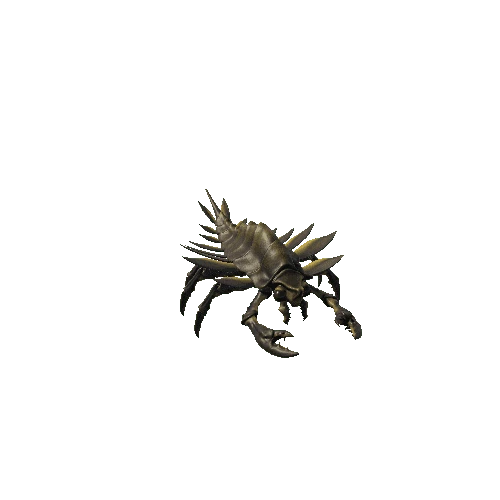 basemesh_ShrimpMonster Green